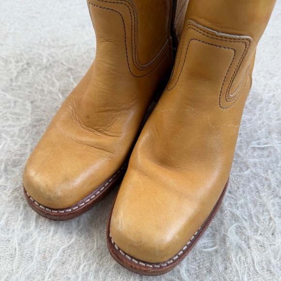 Vintage Frye Tan Leather Boots – 7.5 - Picture 4 of 7